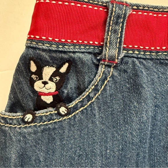 Gymboree puppy tiered Ruffle Skirt from the poppy love line - Picture 2 of 6